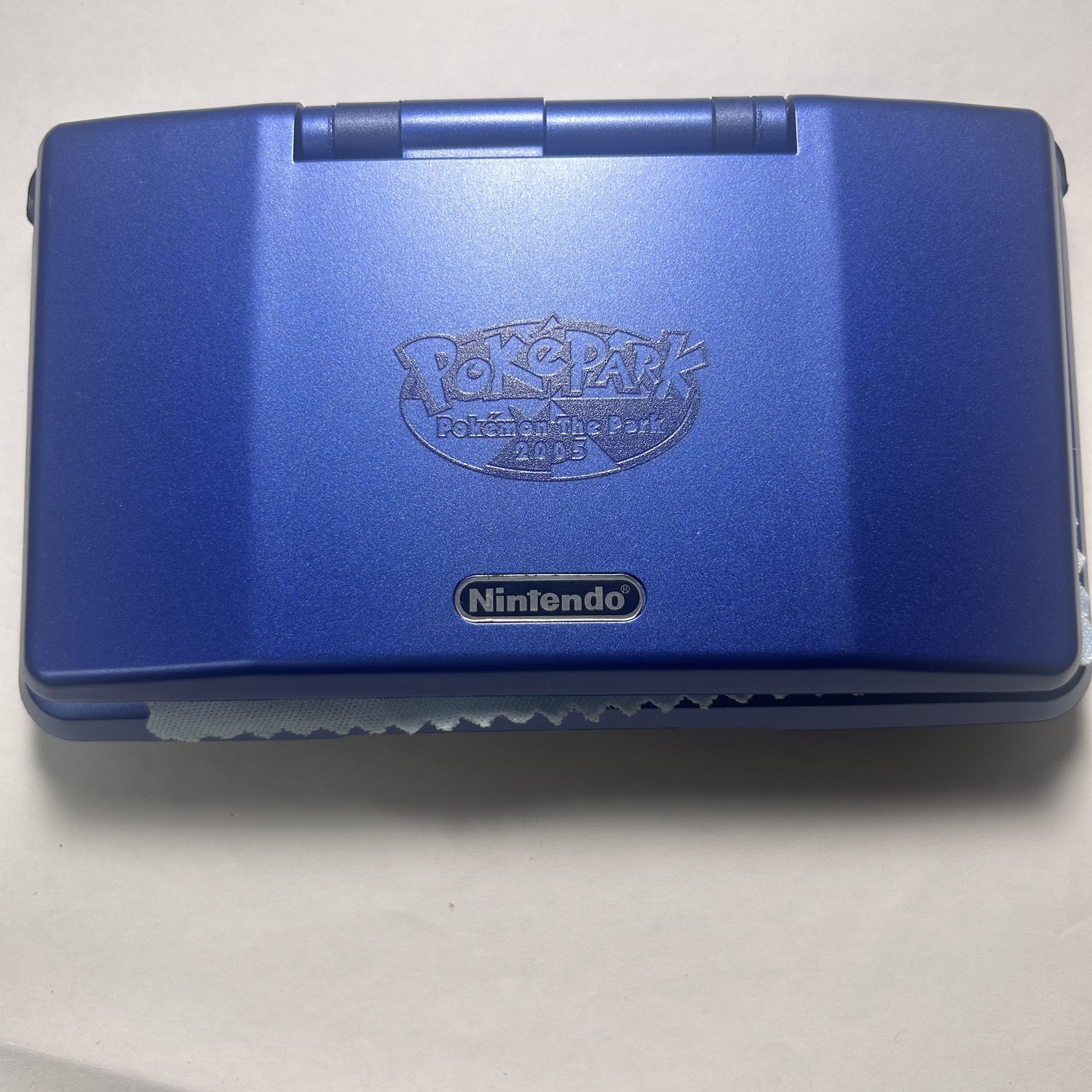 Reshelled Nintendo DS Pokepark Limited Edition Cobalt Blue Handheld System