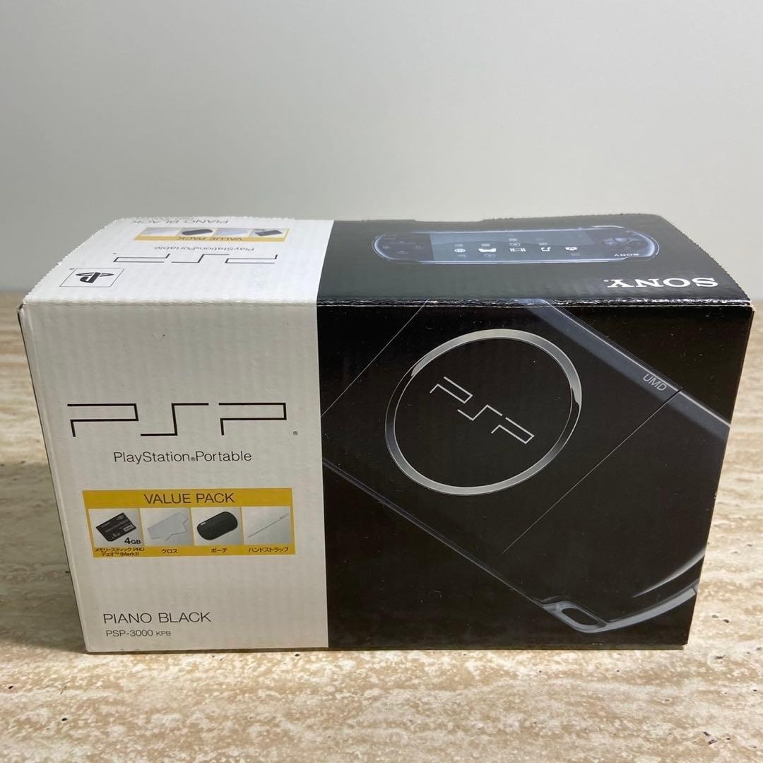 Sony PSP-3000 Value Pack Piano Black Boxed Complete Near Mint Tested 7104