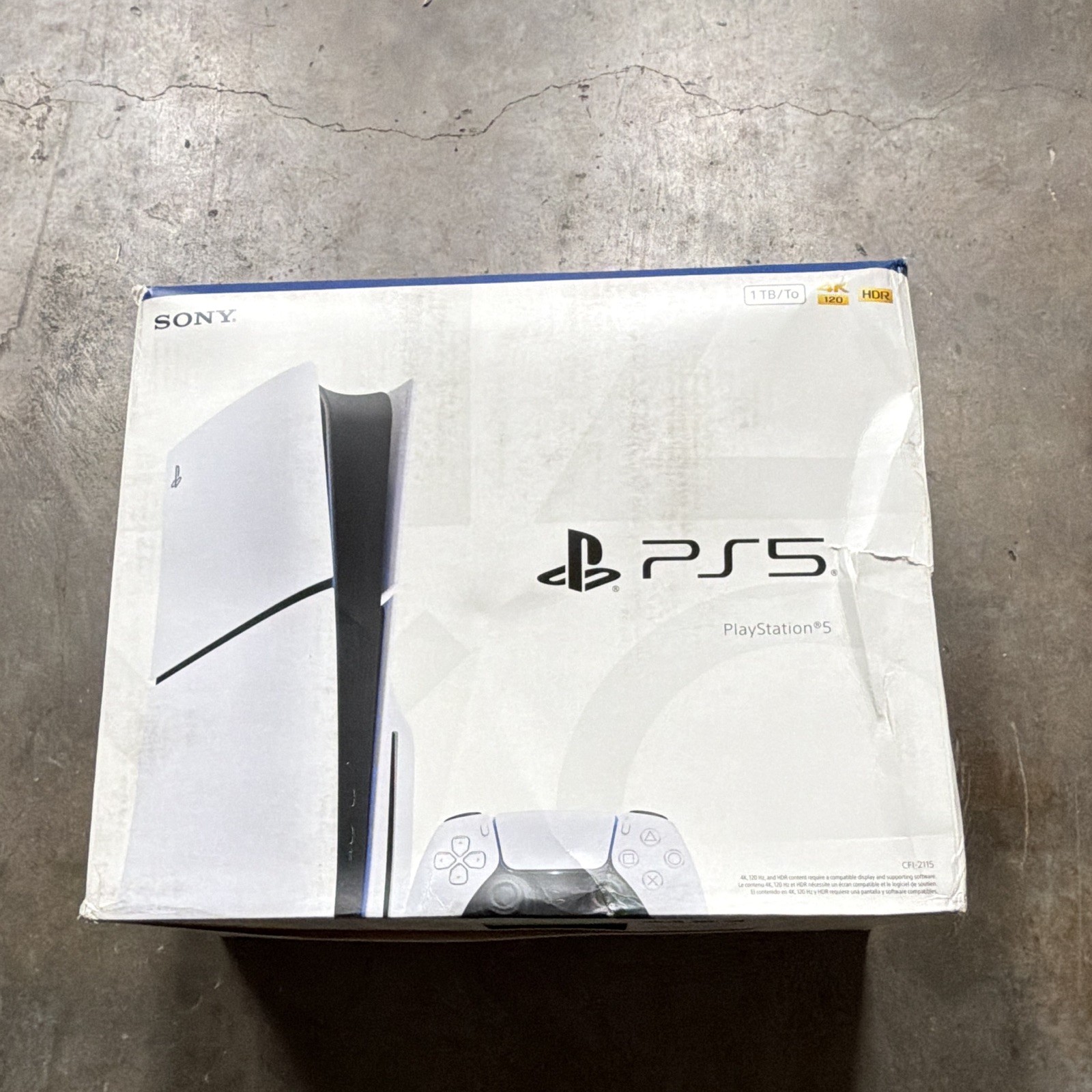 Sony PlayStation 5 Disc Console Slim 1TB White 4K UHD Ray Tracing