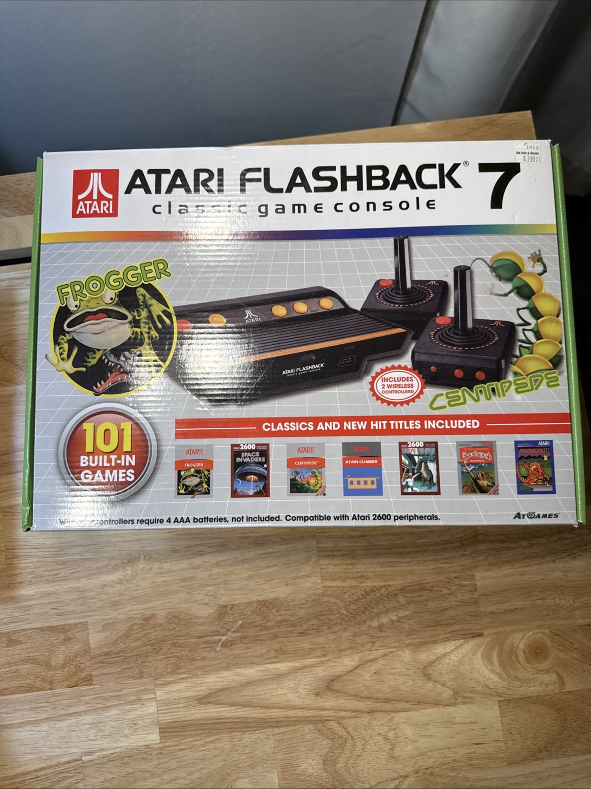 Atari Flashback 7 Classic Game Console – Black/Orange