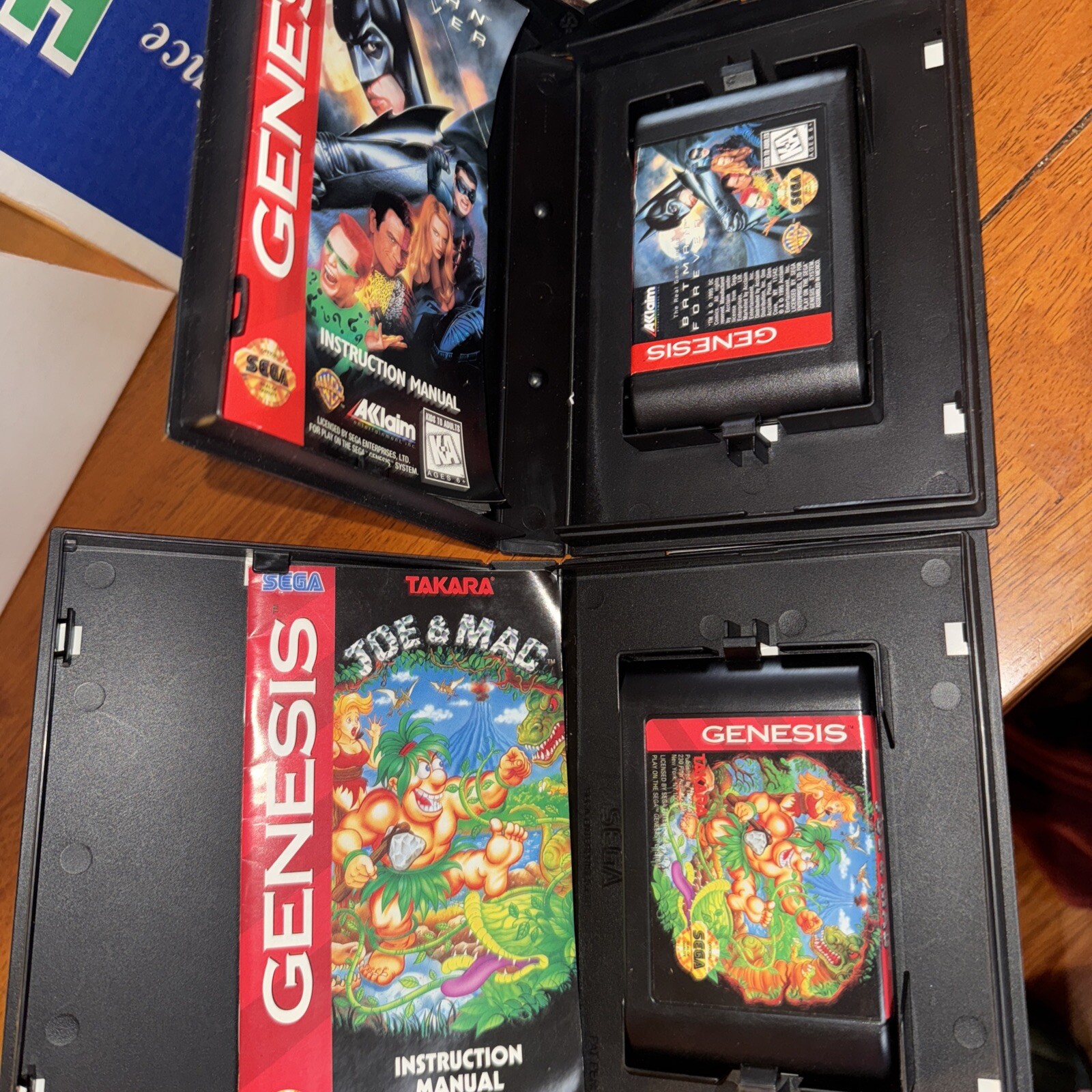 SEGA Genesis Model 3 Core Boxed System Bundle 26 Games Sonic2 Joe & Mac ++++