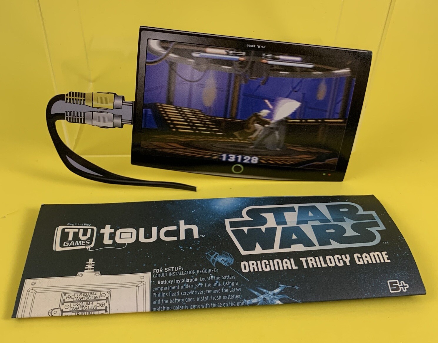 STAR WARS TOUCH PAD PLUG N AND PLAY TV THE ORIGINAL TRILOGY VIDEO GAME