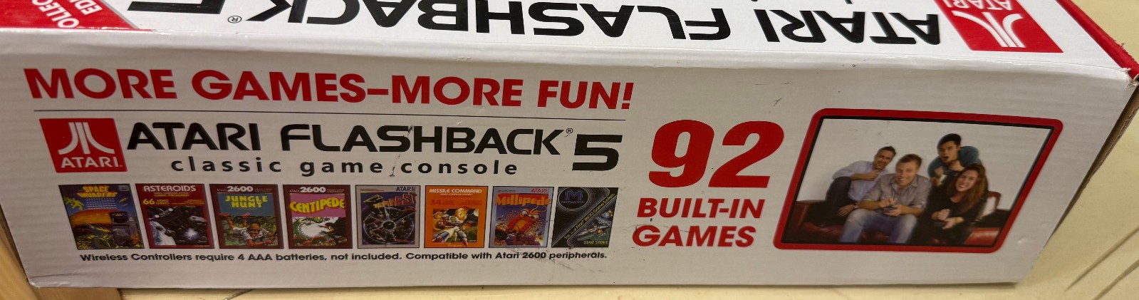 Atari Flashback 5 Classic Game Collector’s Edition Black Console