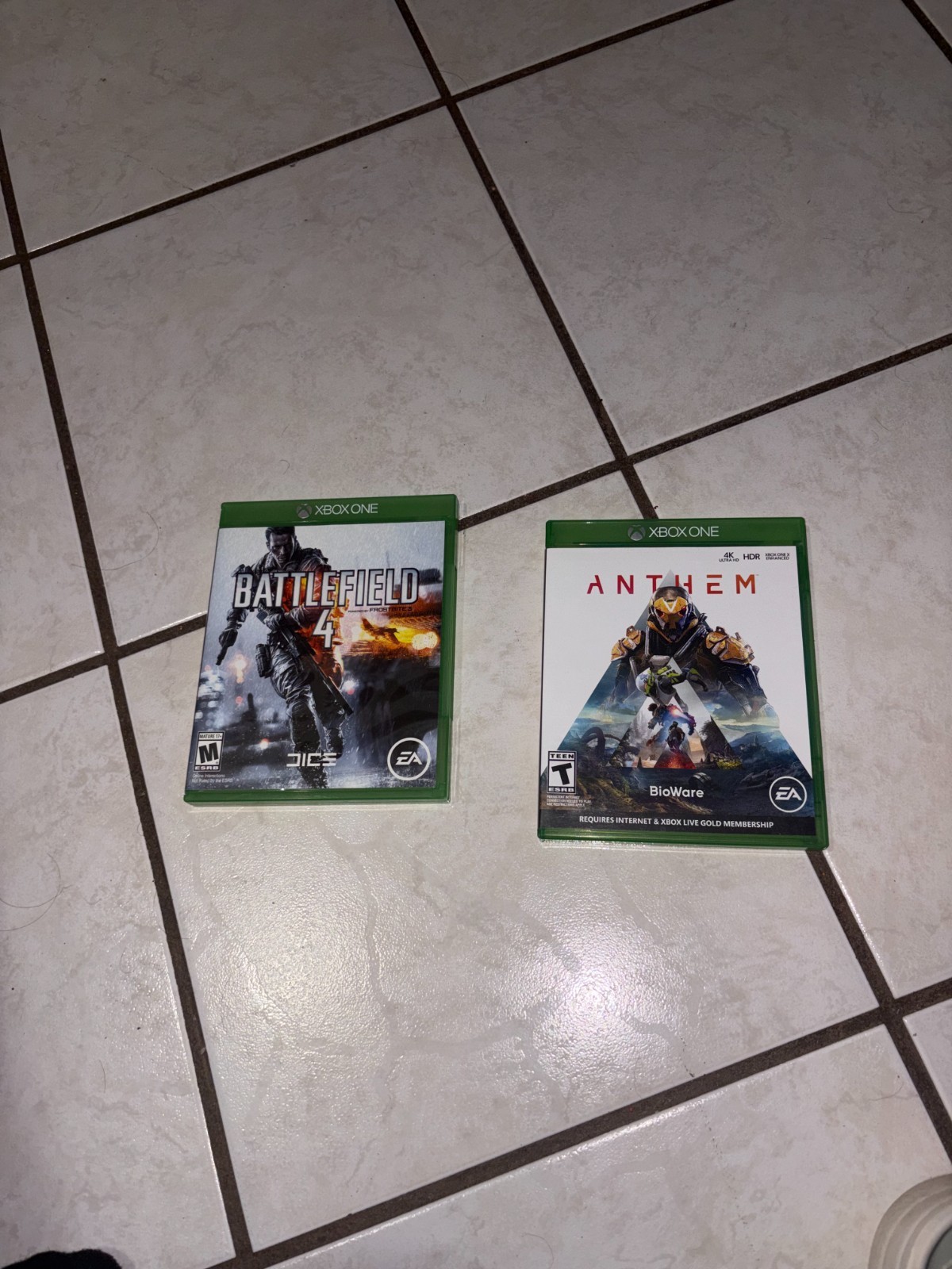 Xbox One X 1TB Black Console + Wired Controller + Battlefield 4 & Anthem