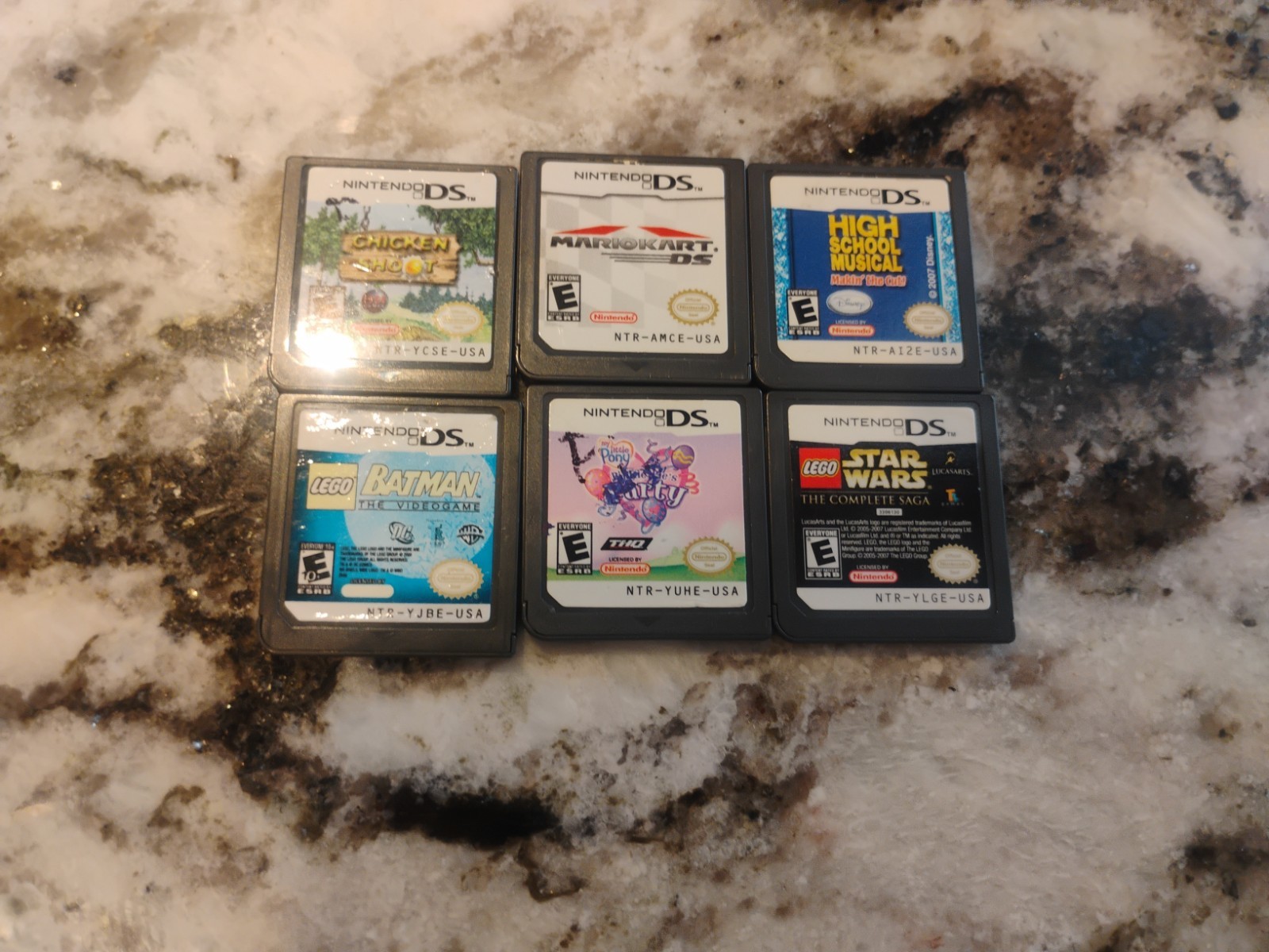 Nintendo DS Lite Bundle – Crimson/Black – Tested And Working