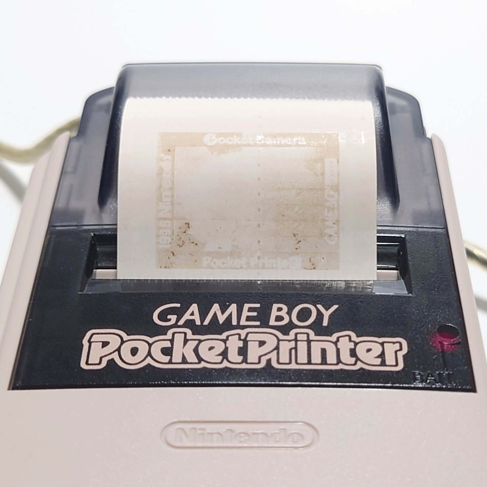 Nintendo Game Boy Pocket Printer Pocket Camera Yellow w/Cable gameboy Good Japan