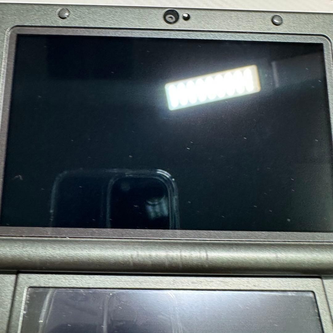 New Nintendo 3DS LL Metallic Black Console w/Cover Japan Tested 6503