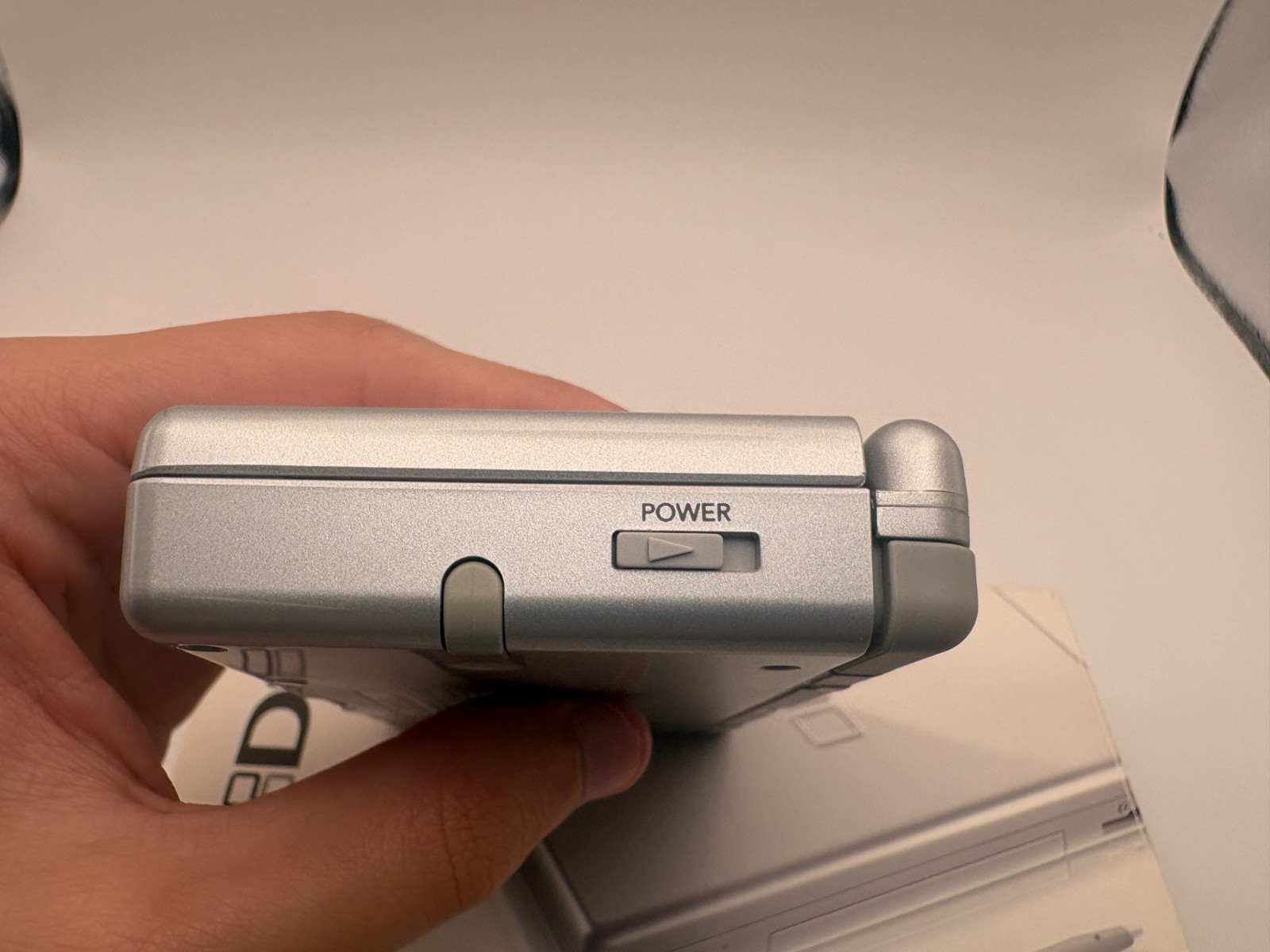 Nintendo DS Lite Silver Handheld System Open Box Console – Great Condition