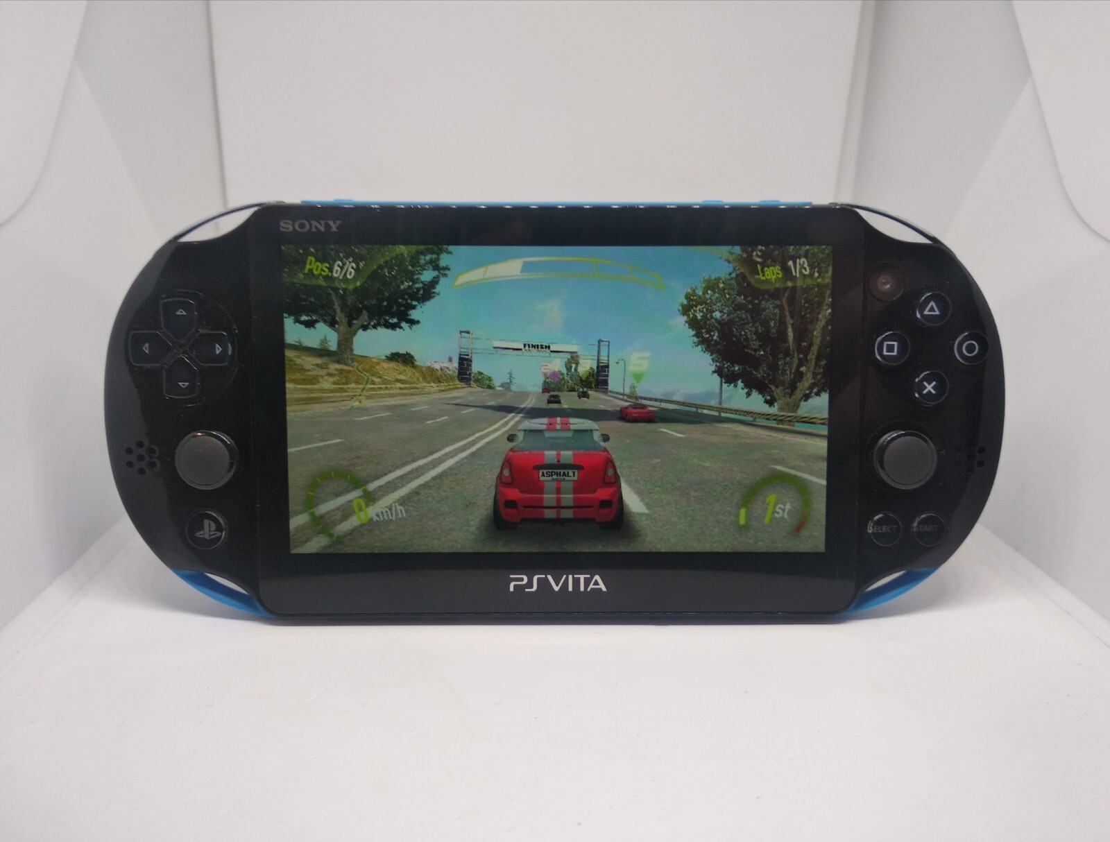 Sony ps vita slim 2000 black & blue edition