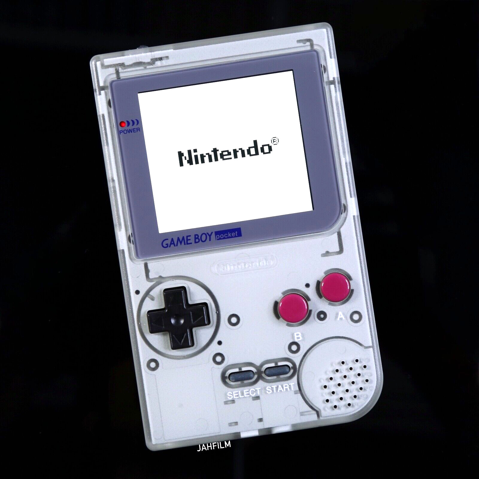 Custom Backlit Gameboy Pocket DMG Edition IPS LCD + Pokemoon Red w/80hr Save