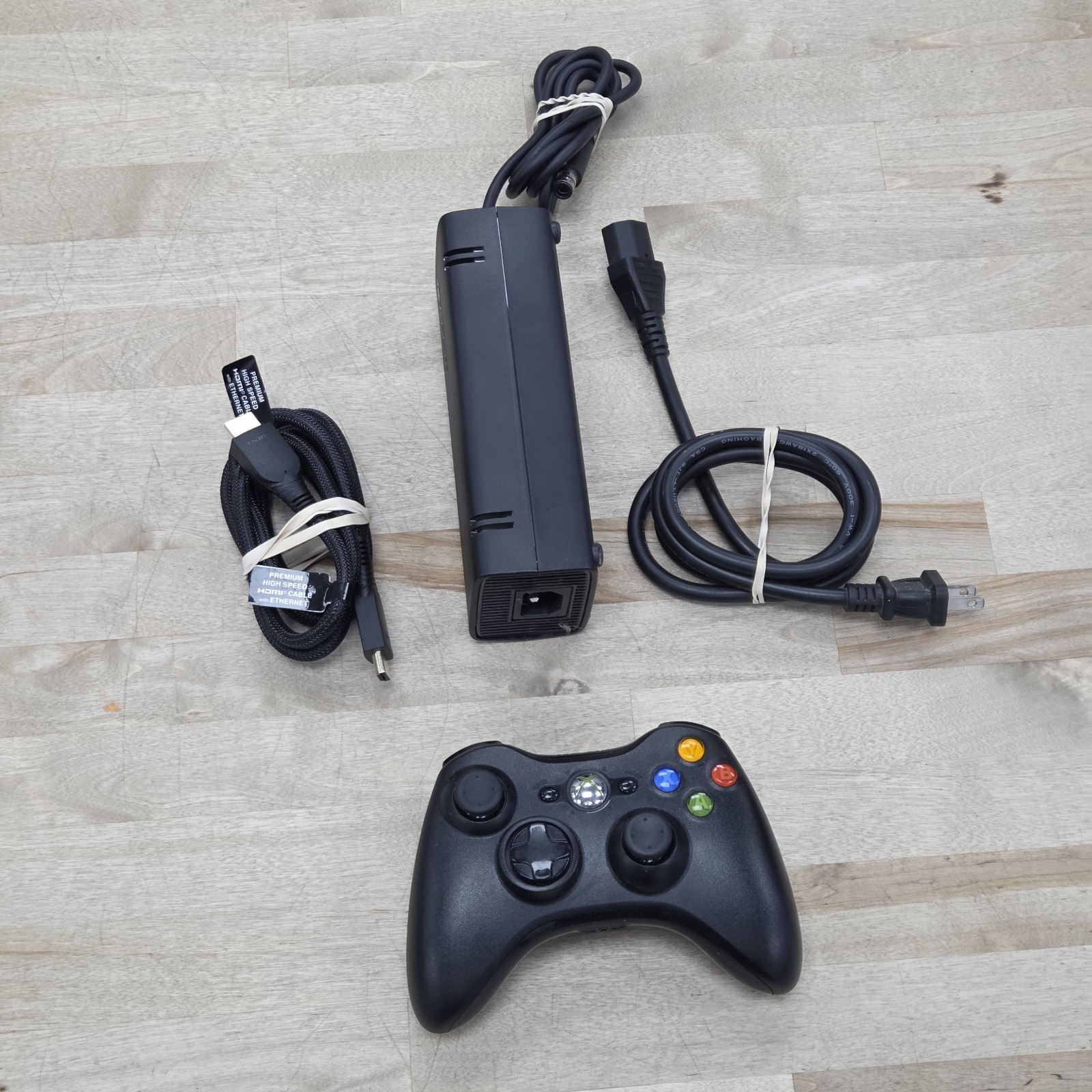 Microsoft Xbox 360 E (Model 1538) – 250GB Console W/ Controller & 12 Games LOT