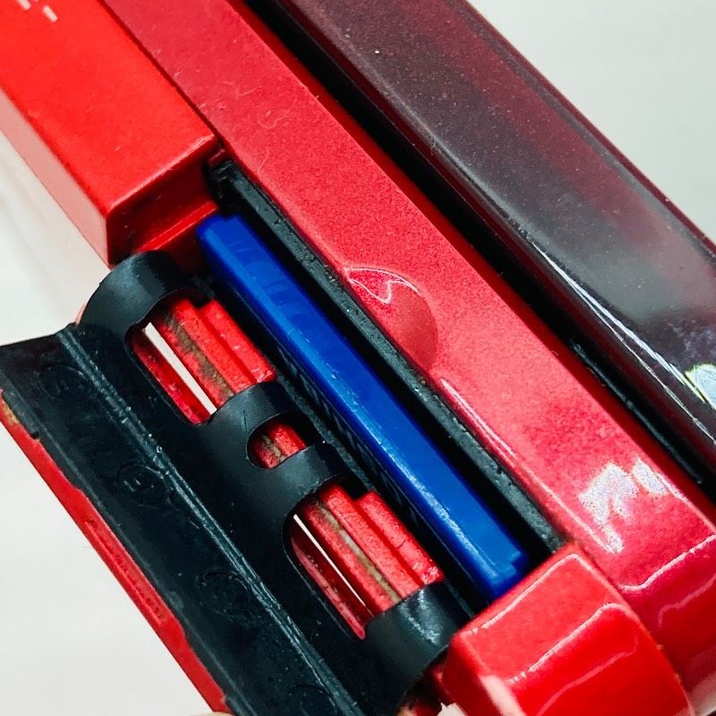 Nintendo 3DS CTR-001 Metallic Red Console Tested Working Charger SD Stylus
