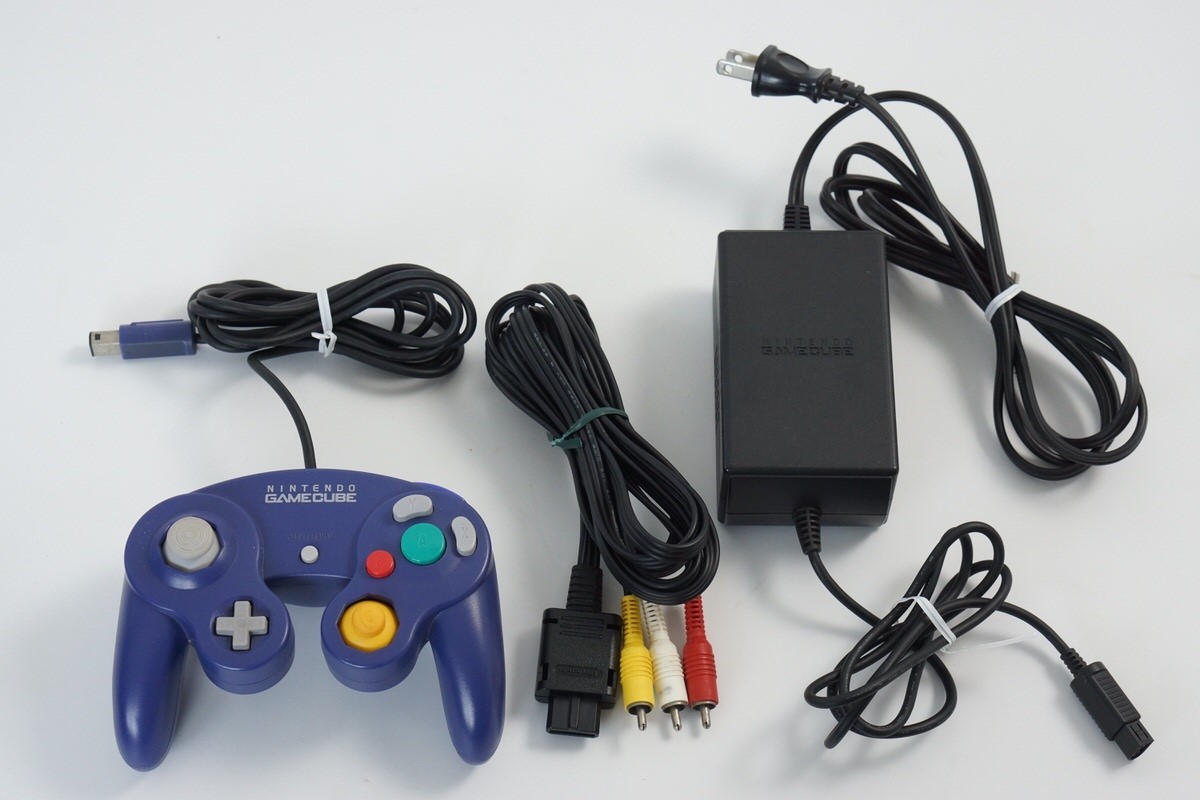 Nintendo Gamecube Violet Console Enjoy Plus DOL-001 JP For Japan CD DN12099230