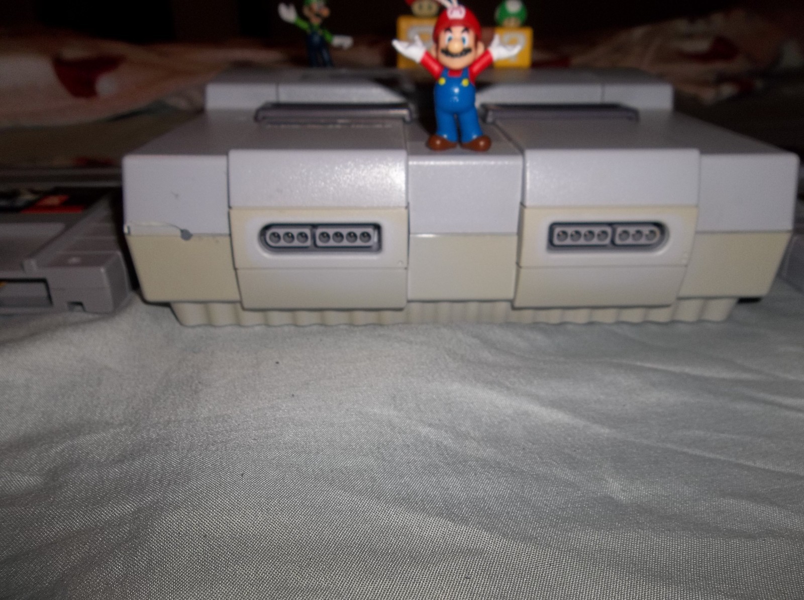 SUPER NES CONSOLE W/4 GAMES*TESTED