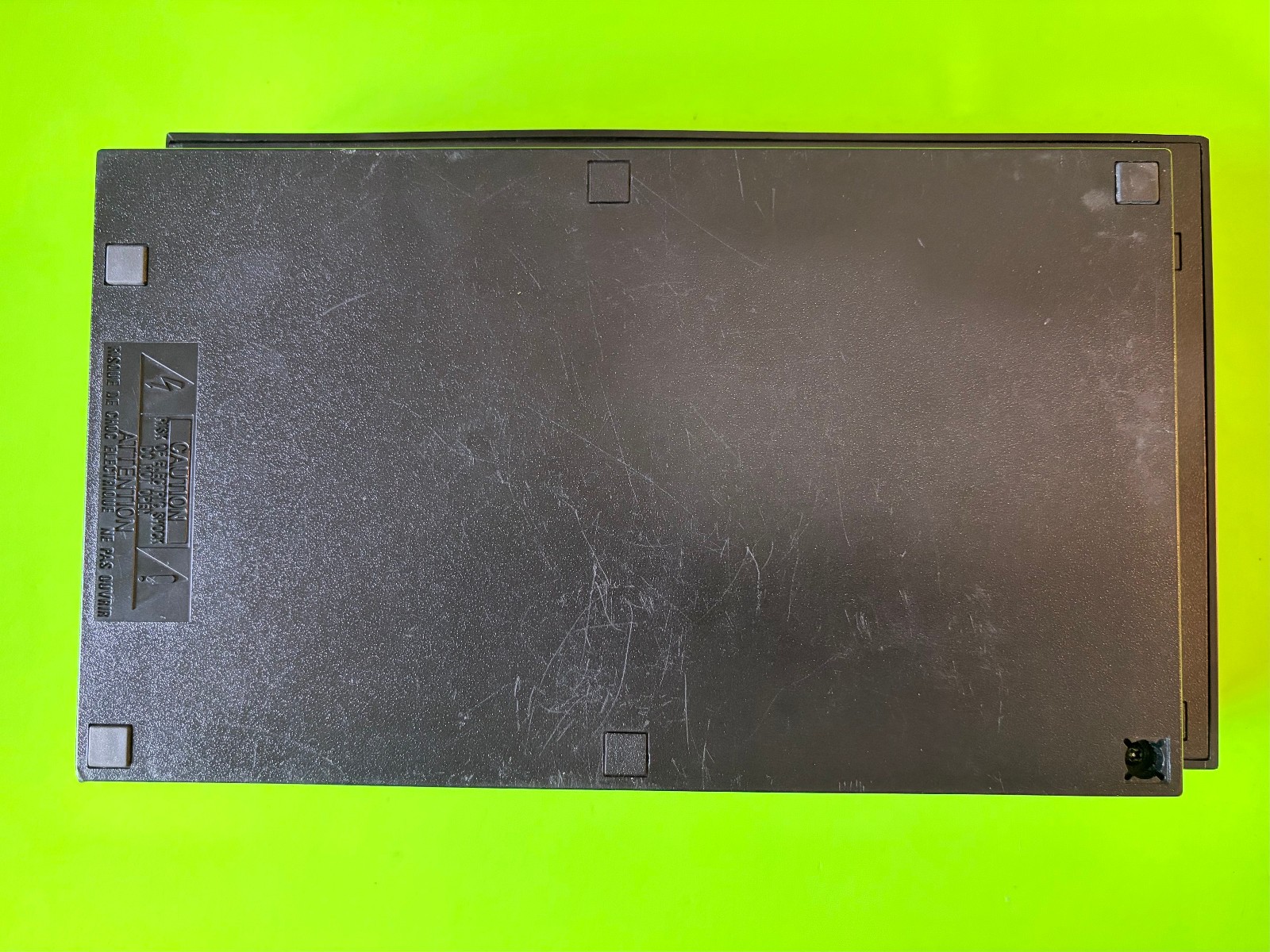 Sony PlayStation 2 (fat) Console SCPH-50001 Black NTSC-U/C FOR PARTS/REPAIR