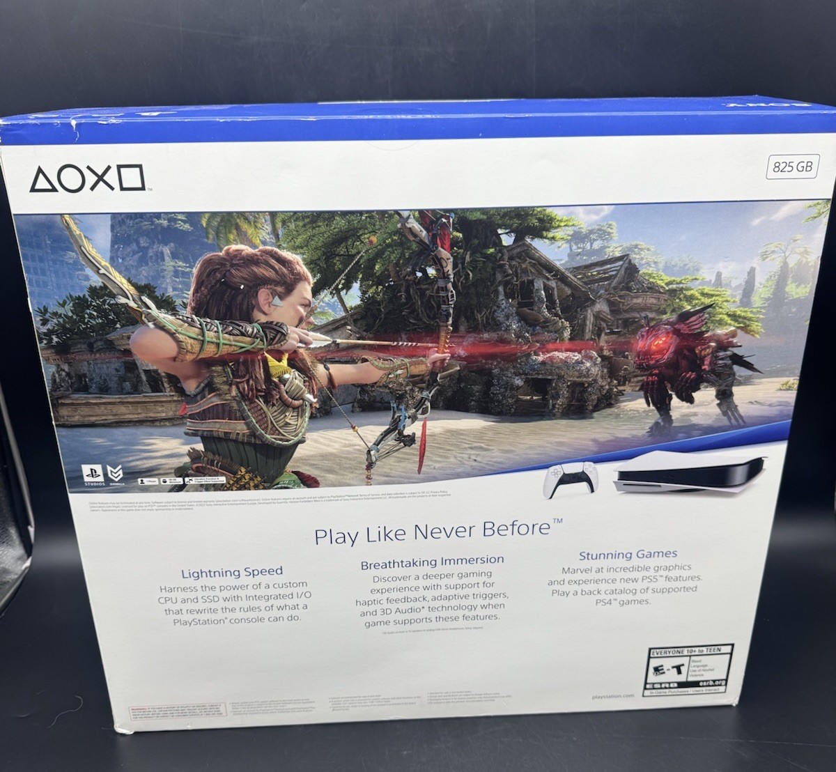 Sony PS5 Blu-Ray Disc Edition Console Horizon CFI-1115A No Code 6 Games