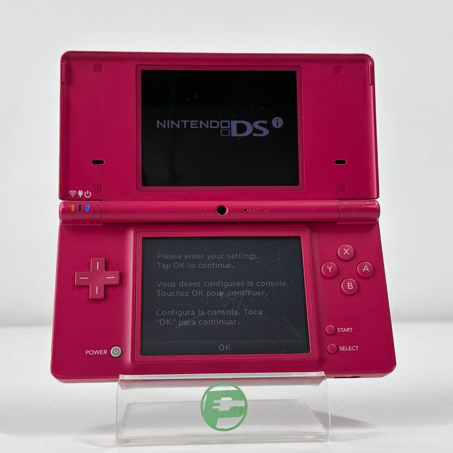 Nintendo DSi Handheld Game Console Only TWL-001 Pink