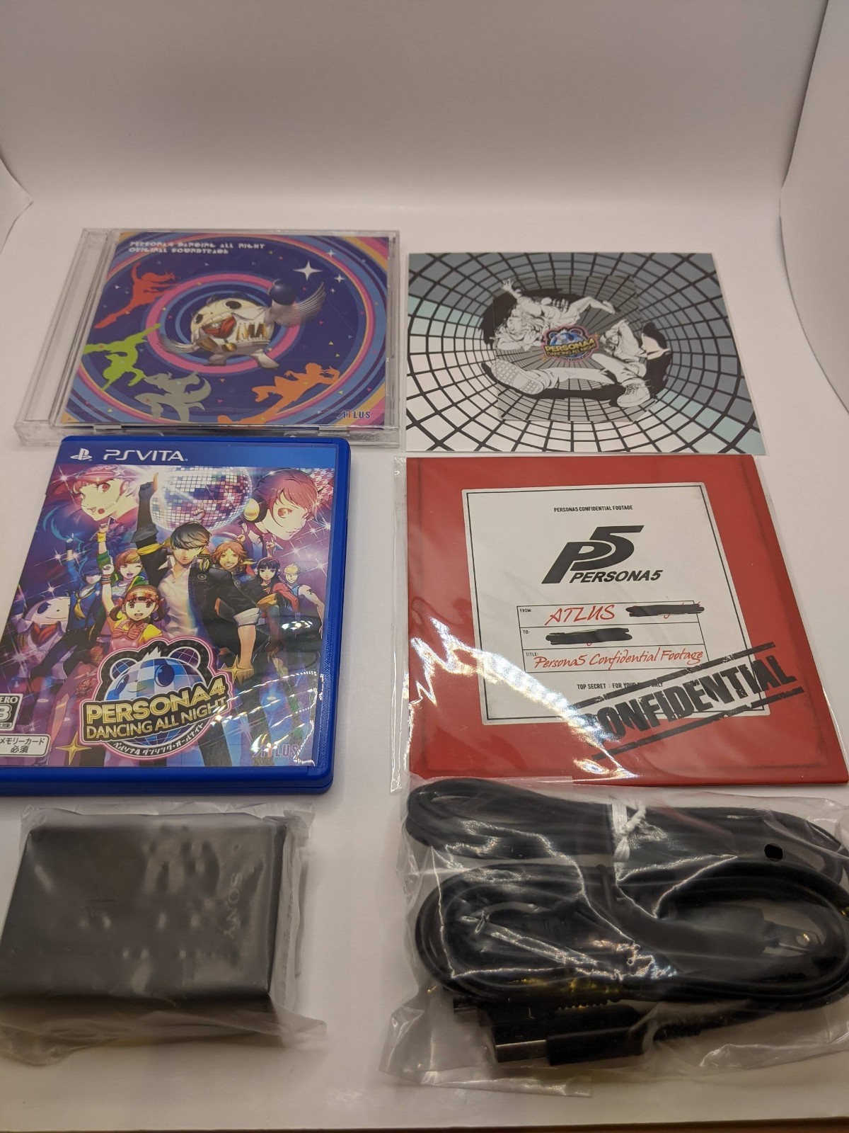 -Mint- PS Vita Persona 4 Dancing All Night Premium Crazy Box US Seller