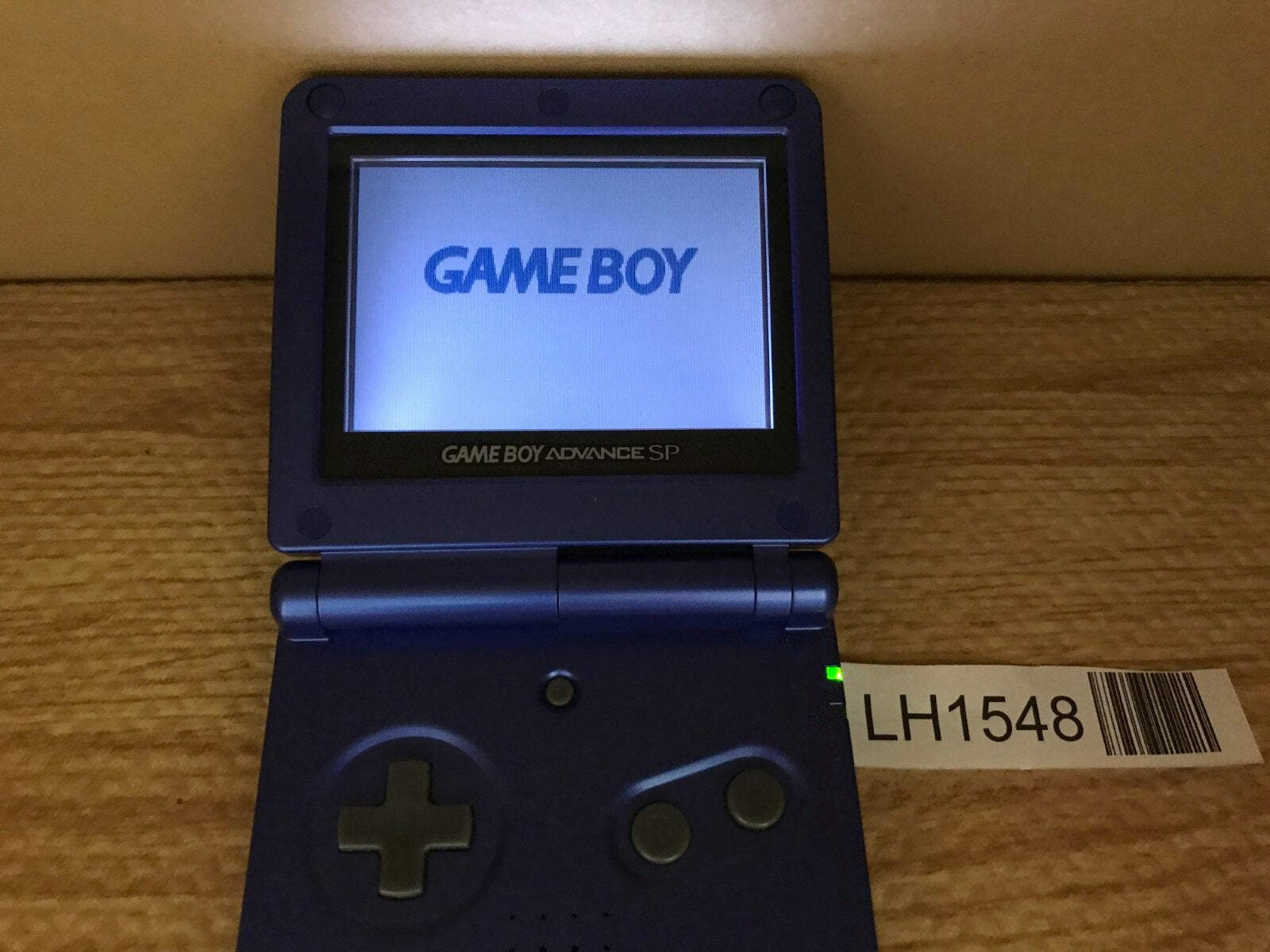 GameBoy Advance SP Azurite Blue Console Nintendo Japan – With Defects LH1548