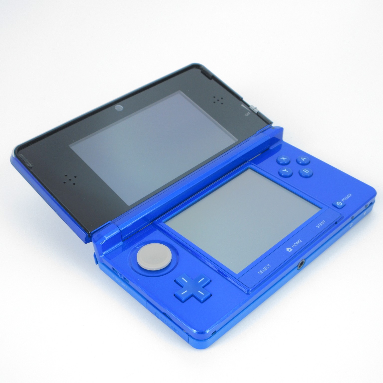 【Excellent】Nintendo 3DS Cobalt Blue Console Box Charger Japanese Edition #Arr090