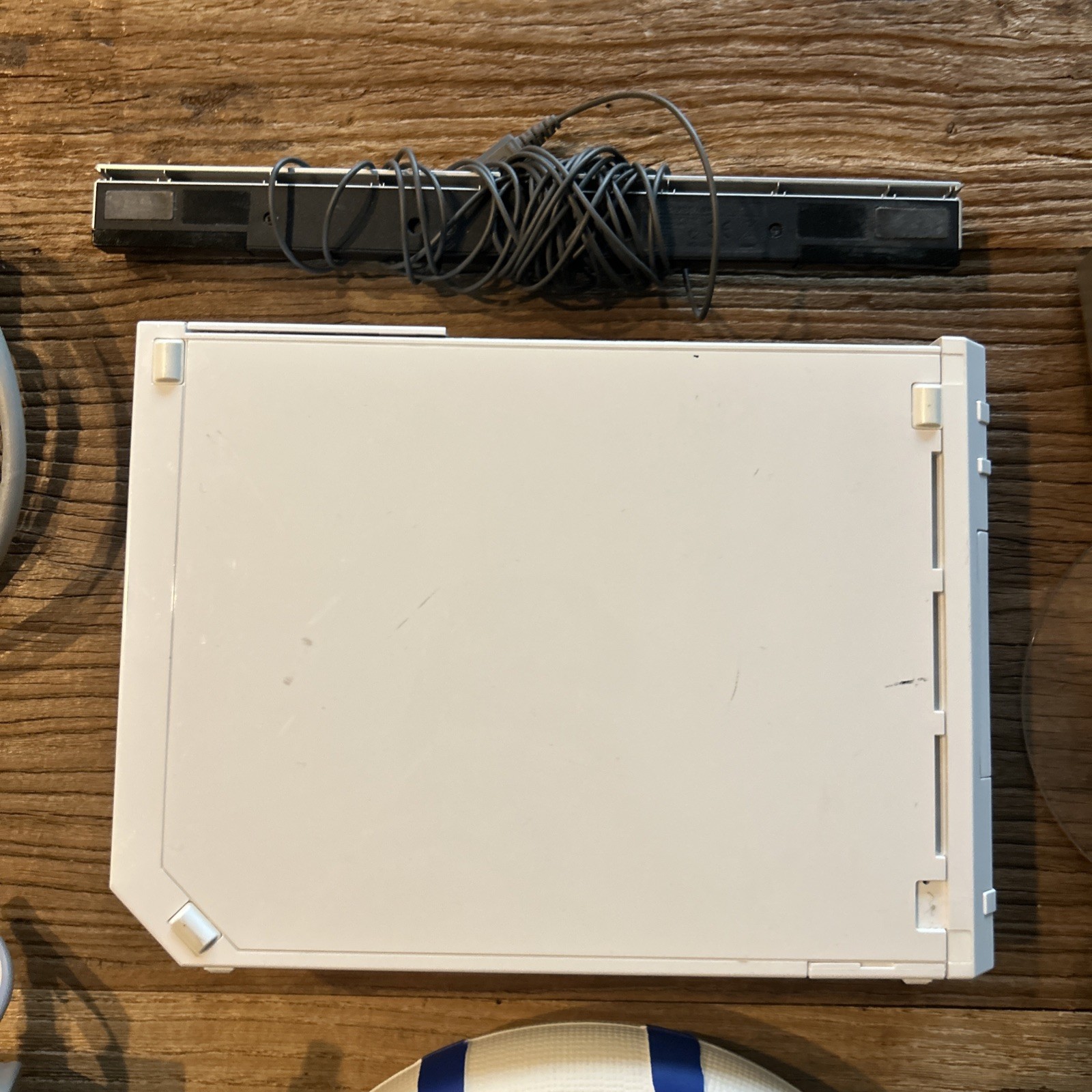 Nintendo Wii Console Bundle Original With 2 Wiimote+Nunchucks, wheel + more