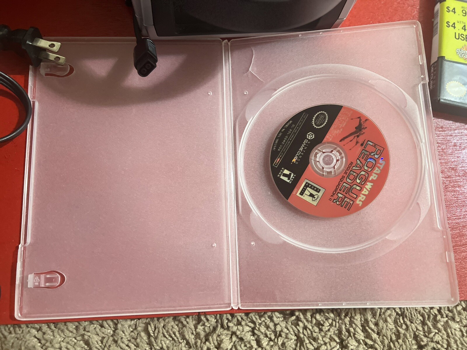 Nintendo GameCube Silver Console – +2 Games And 1 Controller