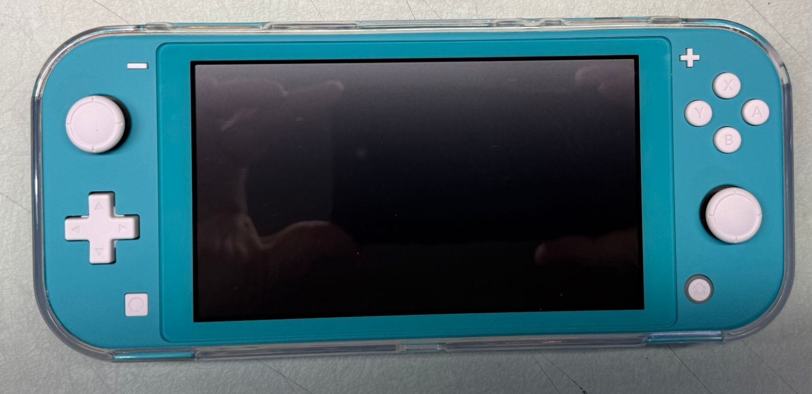 Nintendo Switch Lite Turquoise Console w/ Protective Case & Carrying Case Tested