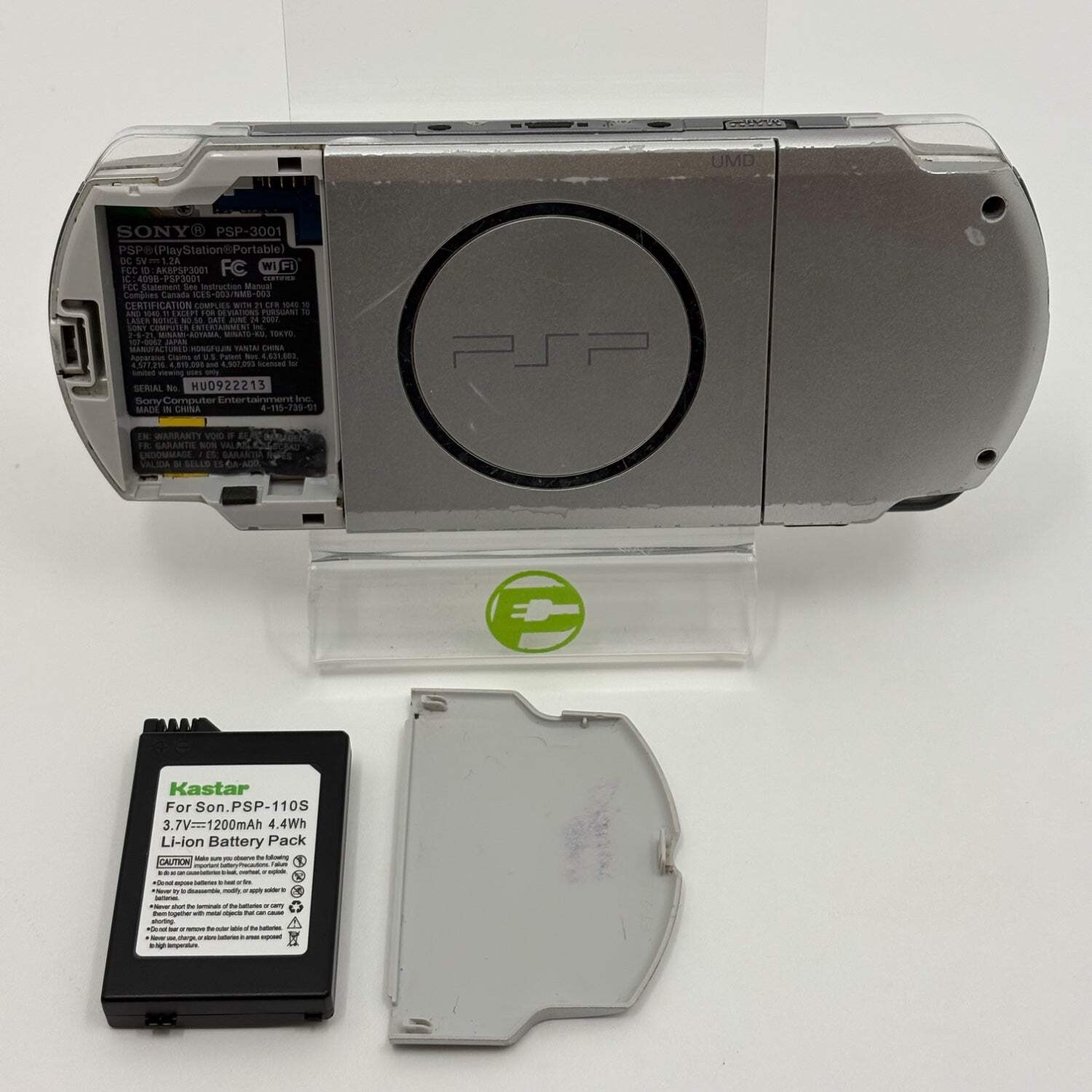 Sony PlayStation Portable PSP PSP-3001 Mystic Silver