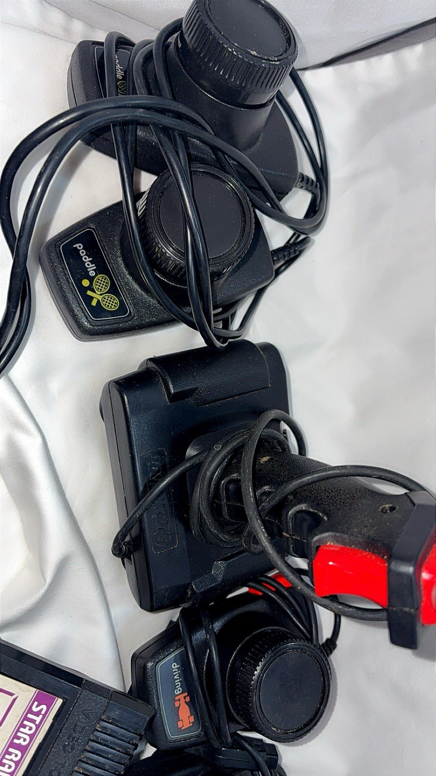 Atari 2600 Darth Vader Console Bundle 25+ Games Pac-Man Donkey Kong Joysticks