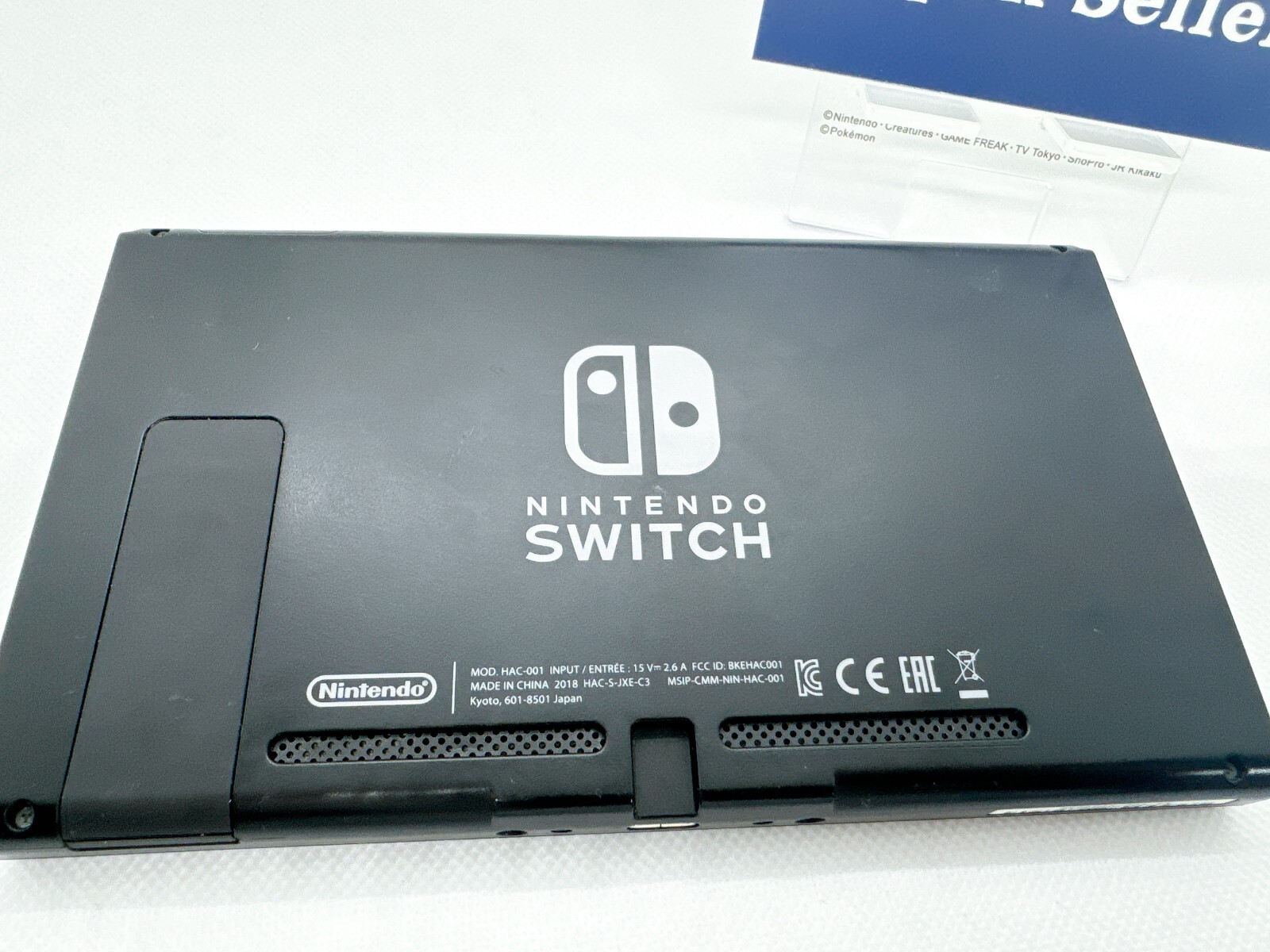 Nintendo Switch Console HAC-001 Joy Con Dock Grip Charger HDMI Gray