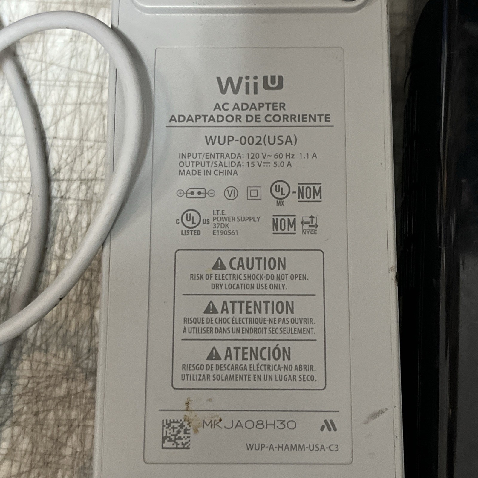 Nintendo Wii U 32GB Handheld System – Black (WUP-101(02)) Console Only