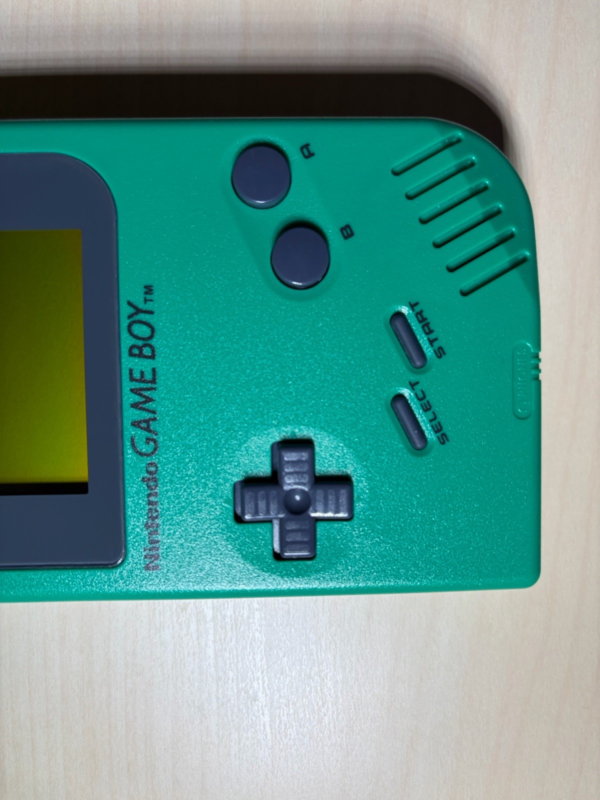 Nintendo GameBoy Green Play It Loud Edition Complete Original Working Mint Cond