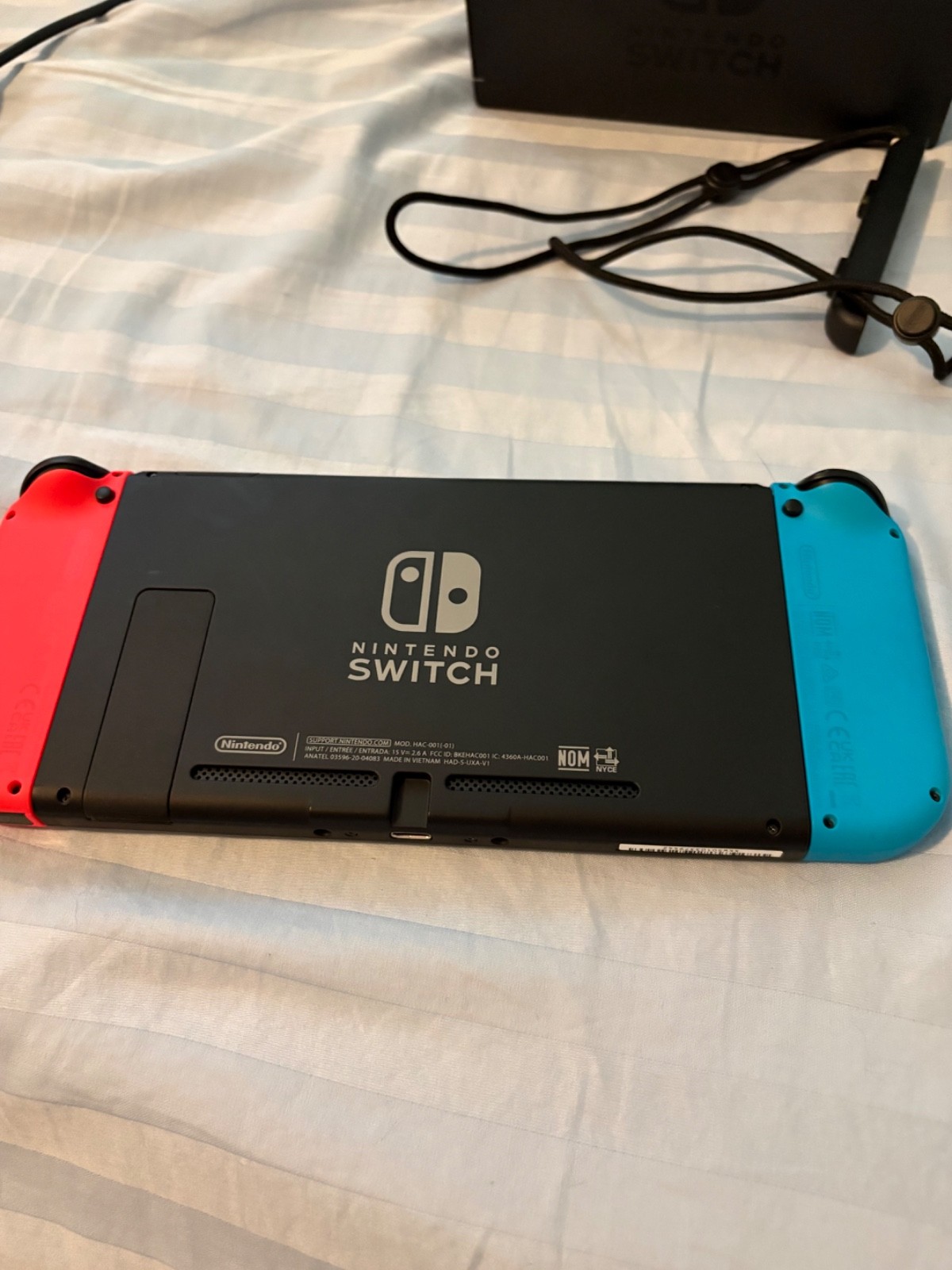 Nintendo Switch 32GB Handheld Console – Neon Red/Neon Blue