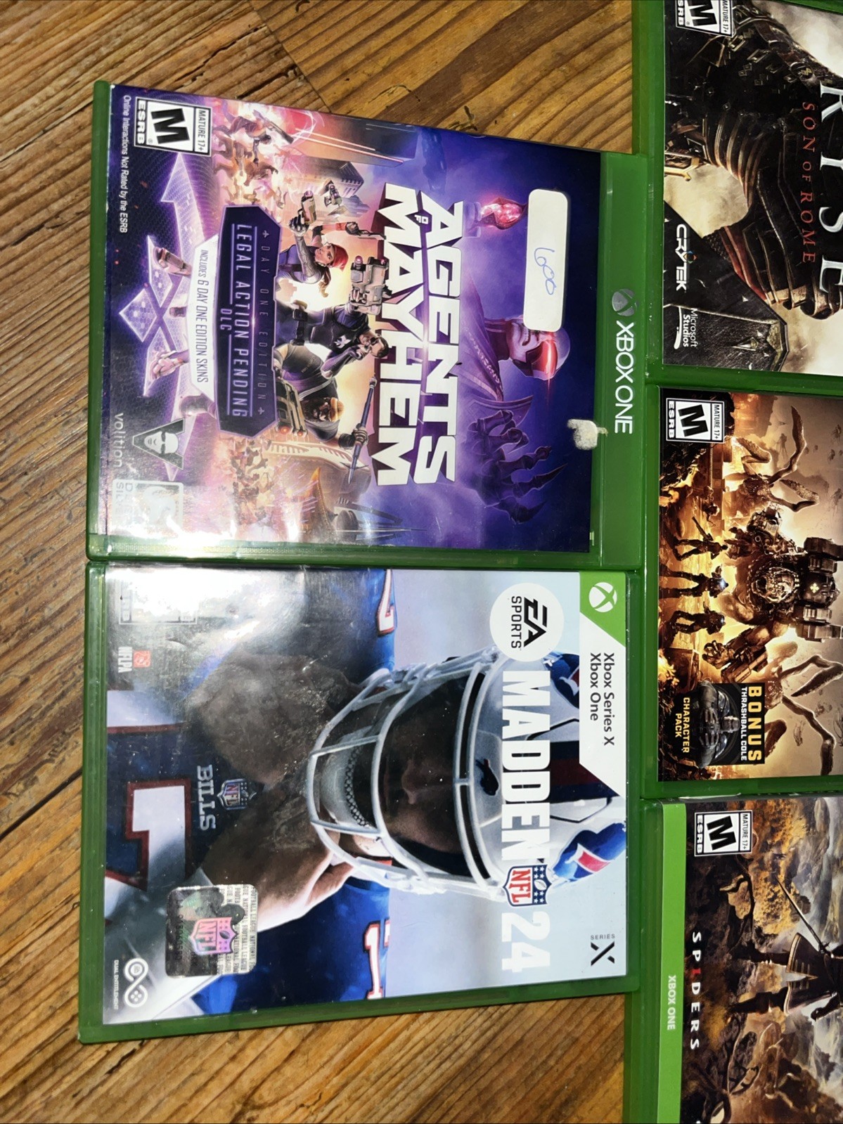 Xbox One S Bundle Lot Plus 9 Games Tested Controller