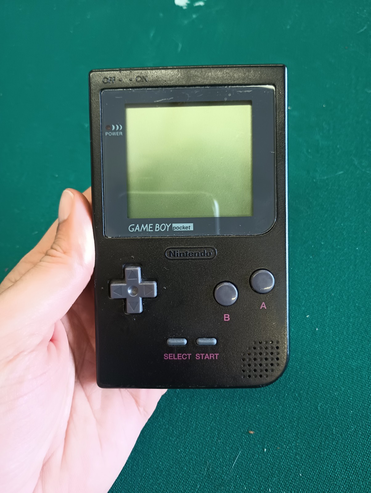 Nintendo Game Boy Pocket Handheld System – Black And Silver Tested