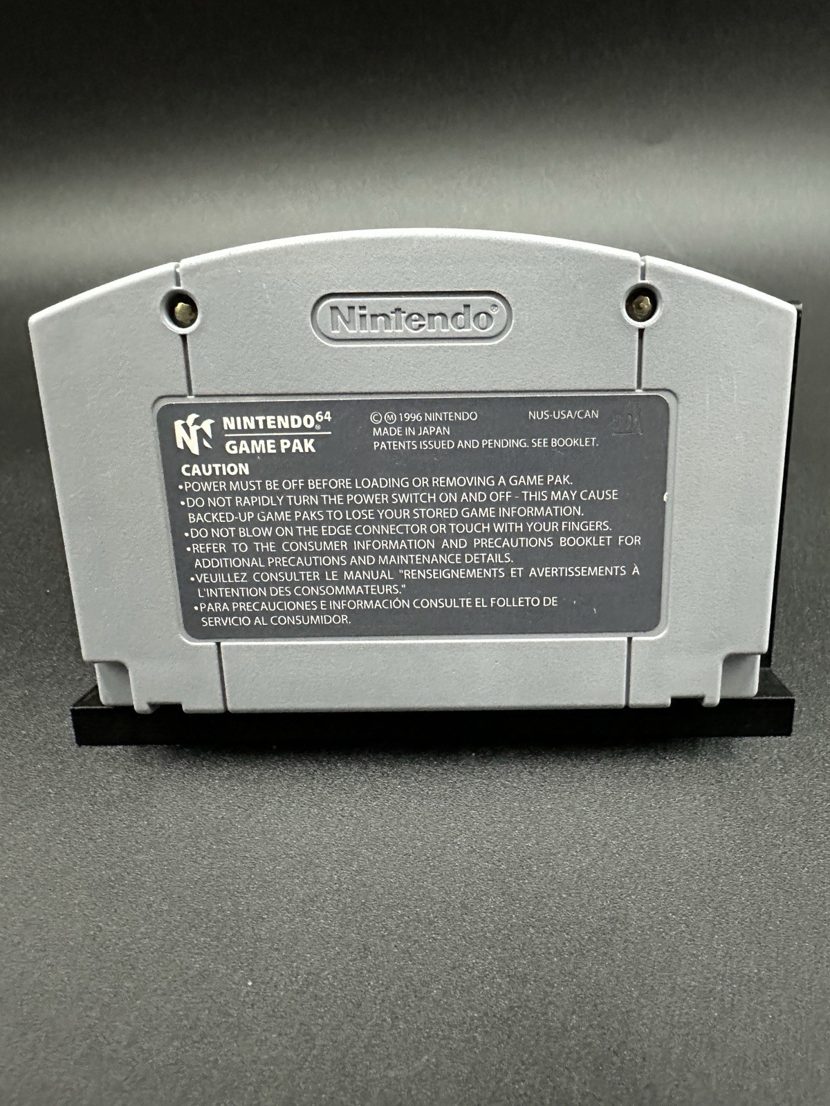Nintendo 64 N64 Console Tested w/ Expansion Pak 2 Controller Wave Race – Bundle