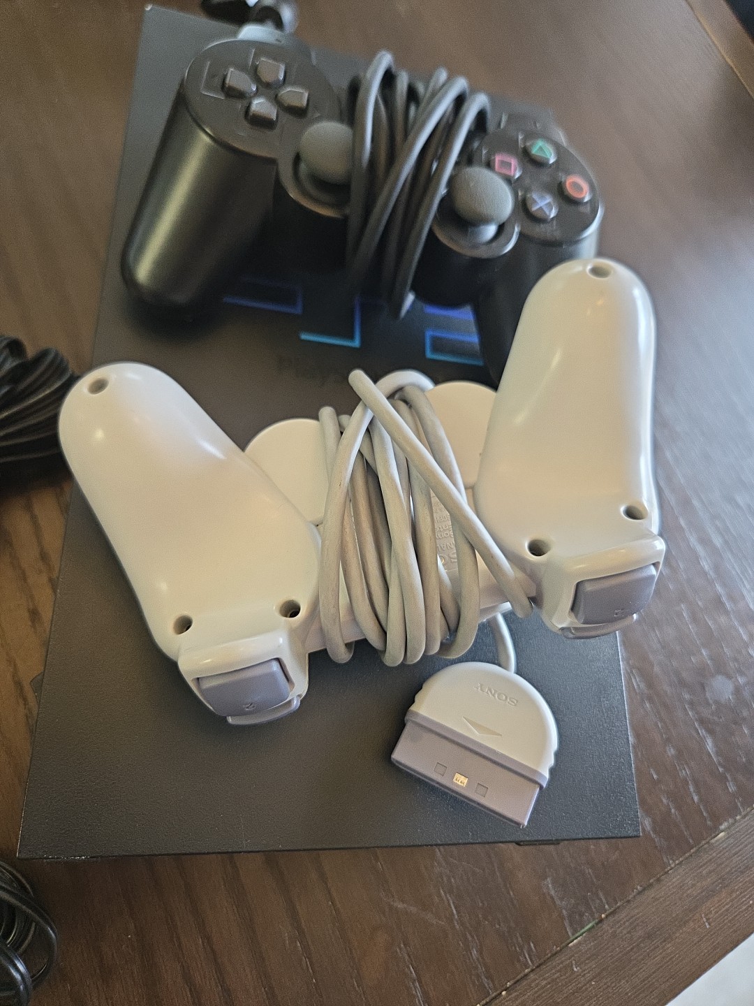 PS2 playstation 2 Console 2 Remotes. GOOD CONDITION.