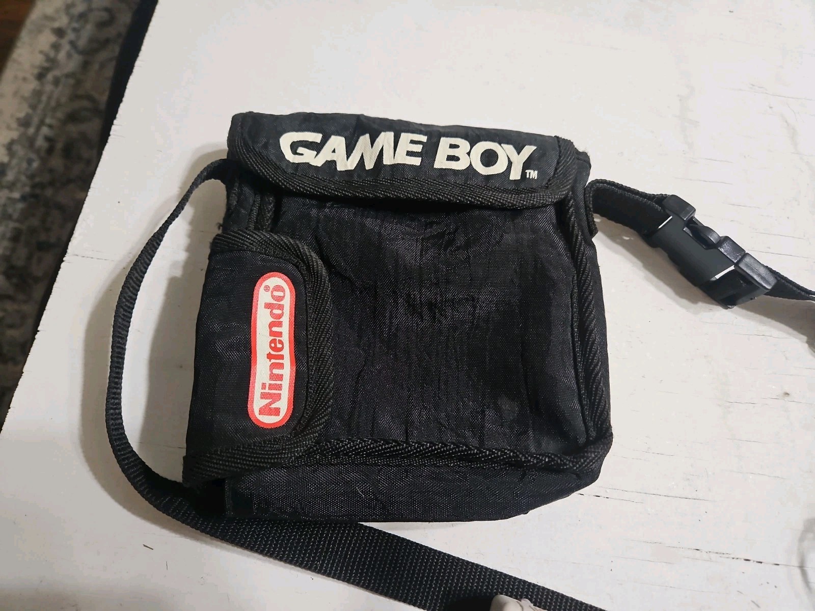 1989 Nintendo Game Boy Console DMG-01 Carrybag w/ Tetris & Super Mario Land