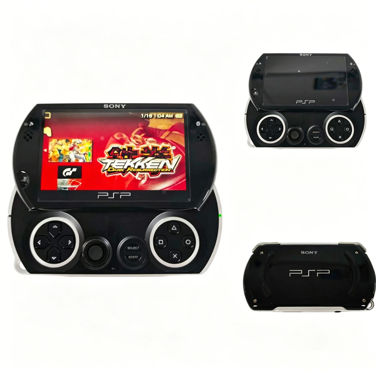 BLACK / Sony PSP Go console 16GB Great Appearance – Tested 100% Working