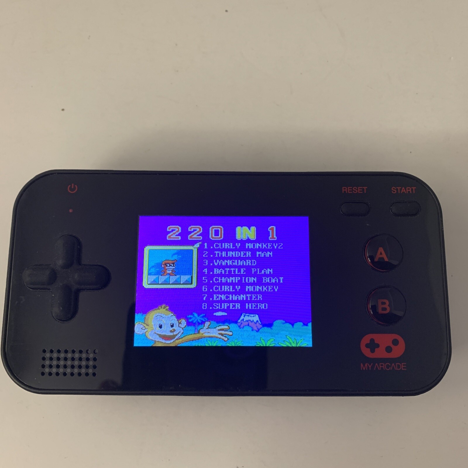 DreamGear My Arcade Gamer V Portable Hand Held System 220 Games in 1