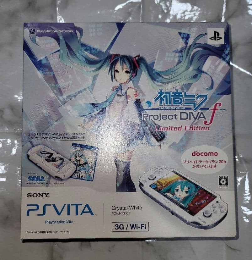 NEW PS Vita Hatsune Miku Limited Edition 3G/Wifi model Never Used