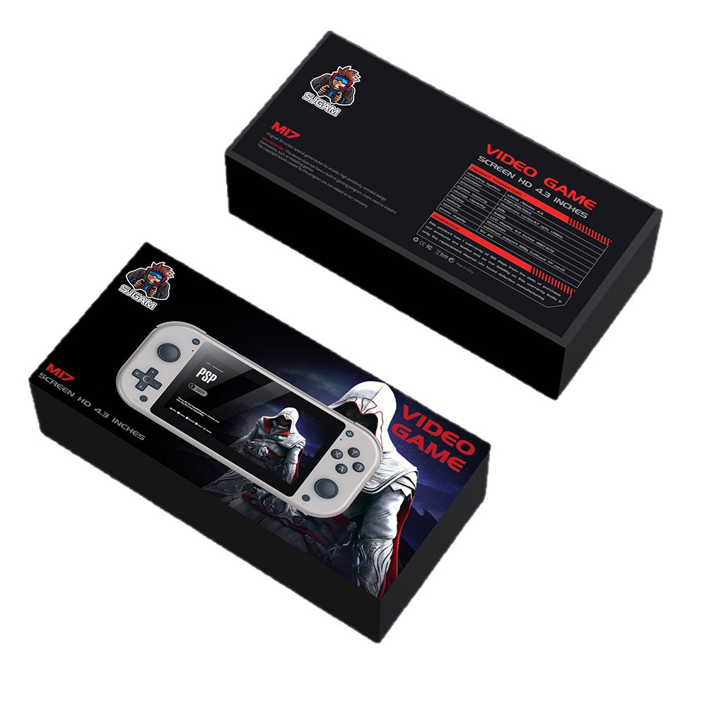 4.3″ LINUX M17 Ultra Retro Handheld Game Console, 64/128/256 GB Mini Video Game