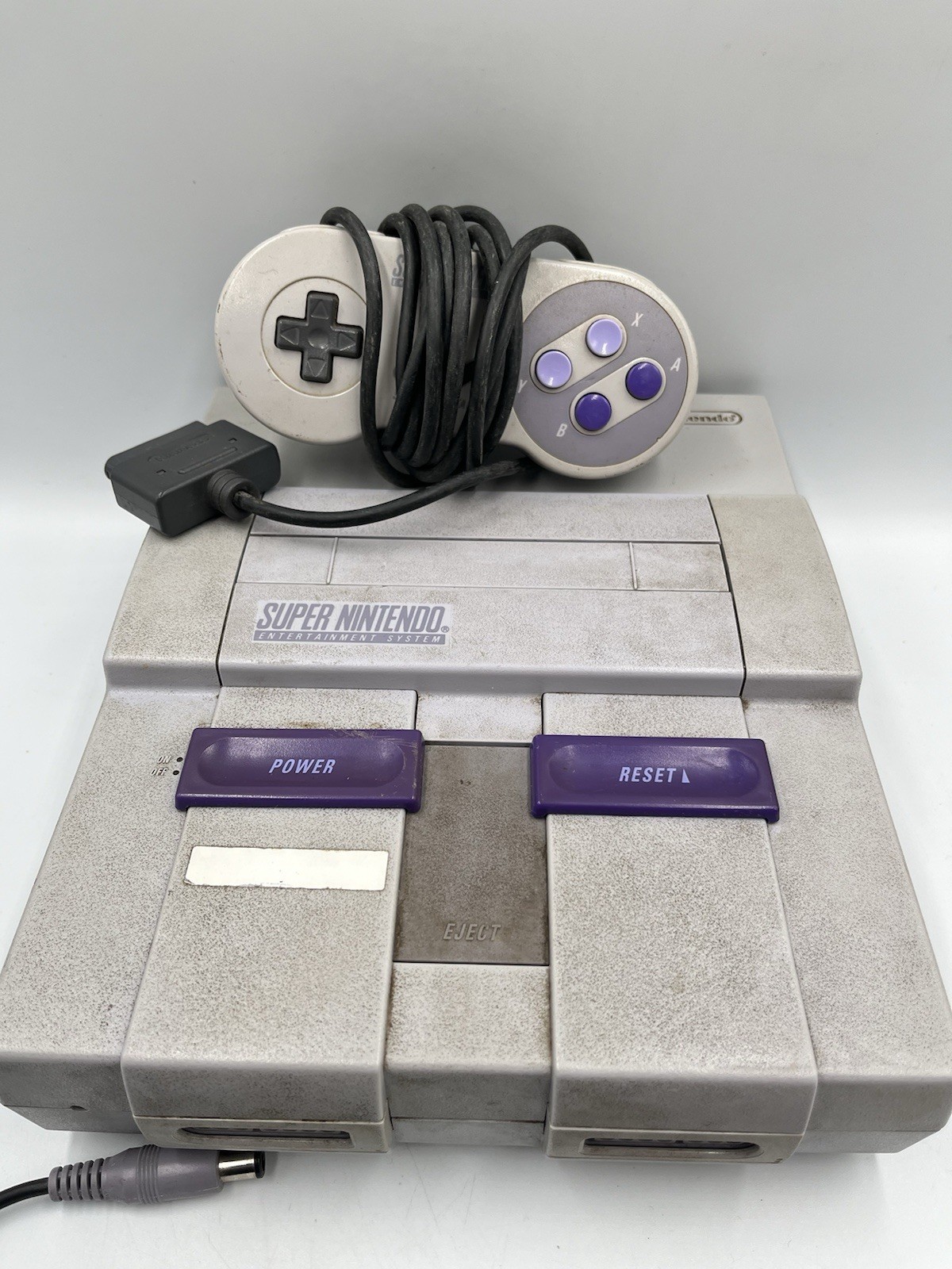 Super Nintendo Entertainment System SNES Console SNS-001 w/ Controller & Cords