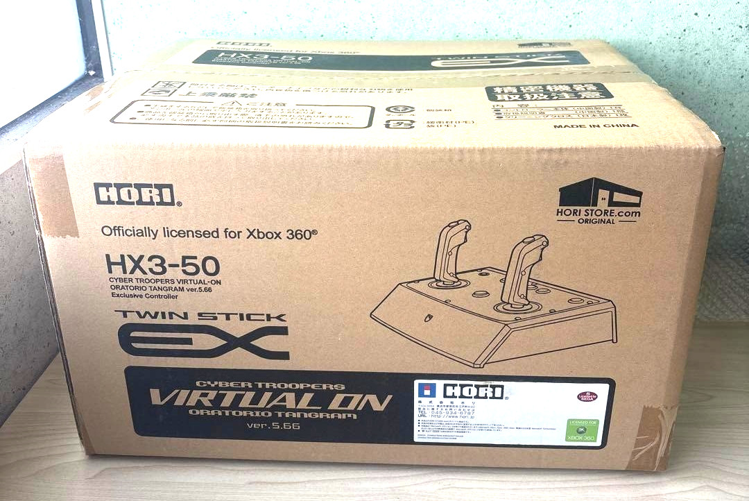 HORI Xbox 360 Twin Stick EX Virtual On Arcade Controller HX3-50 From Japan NEW