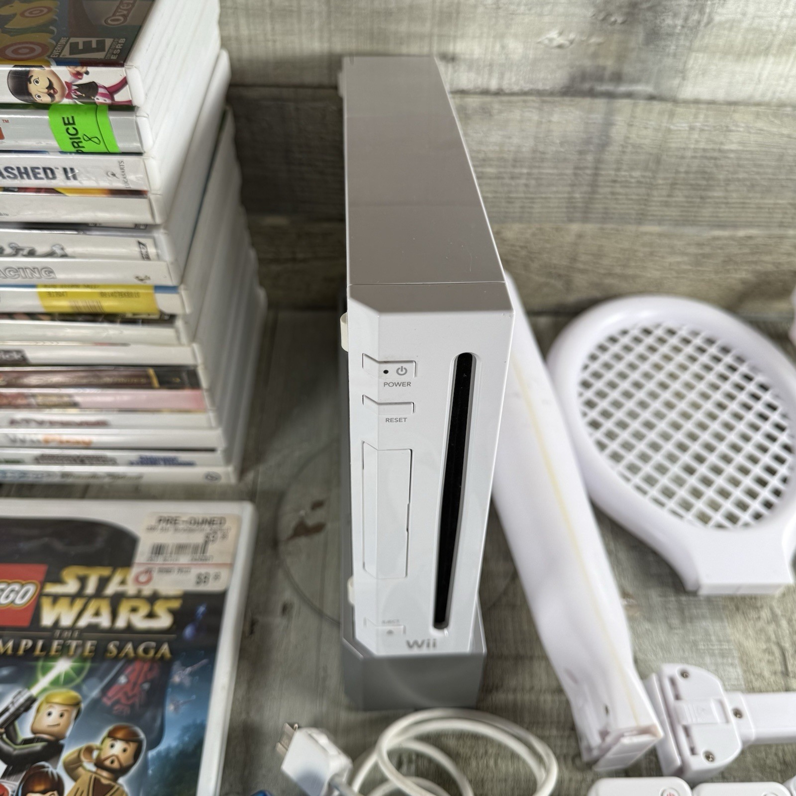 Huge Nintendo Wii Bundle Lot – Console, Controllers, 33 Games, Accesso, & More
