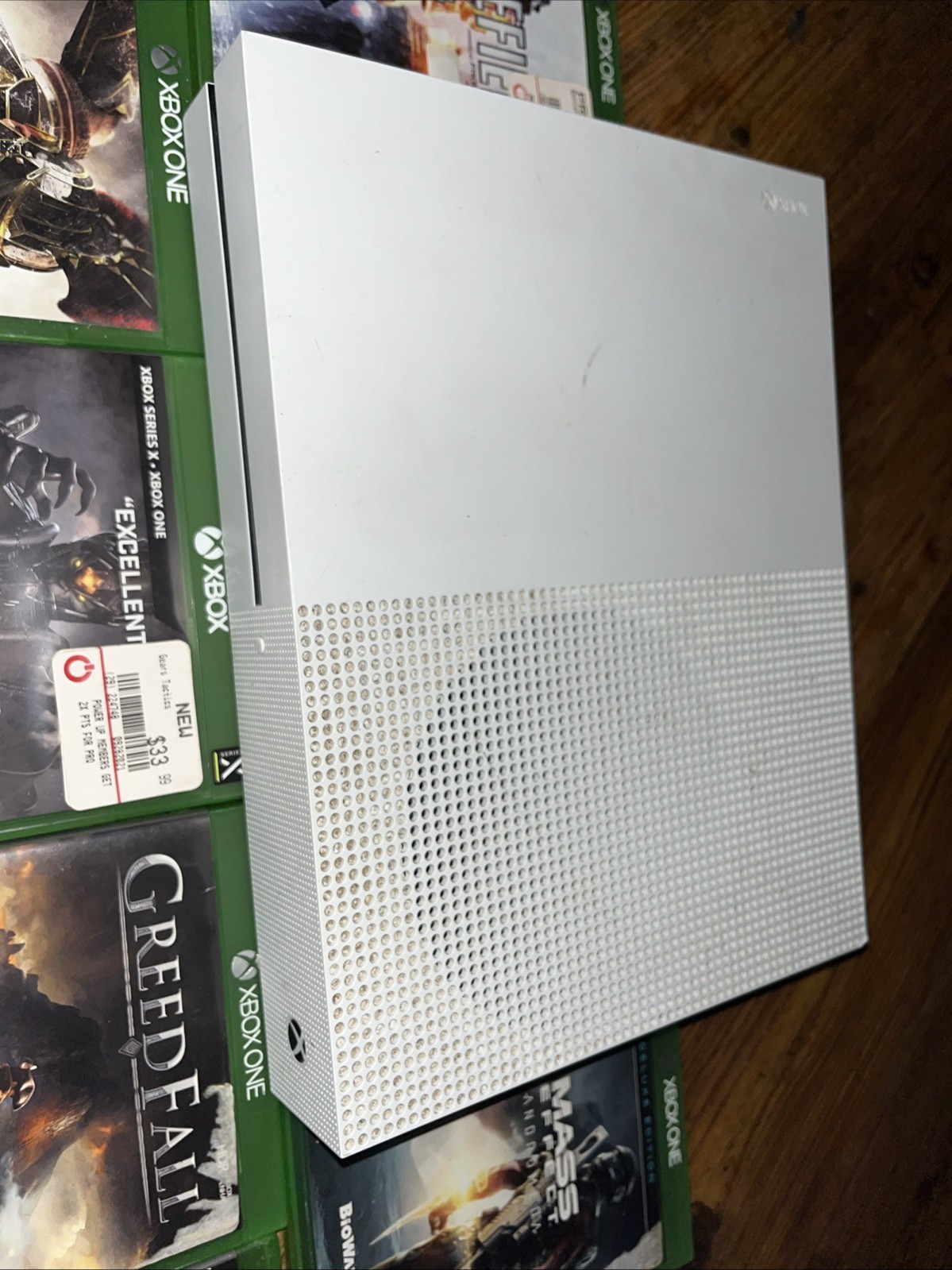 Xbox One S Bundle Lot Plus 9 Games Tested Controller