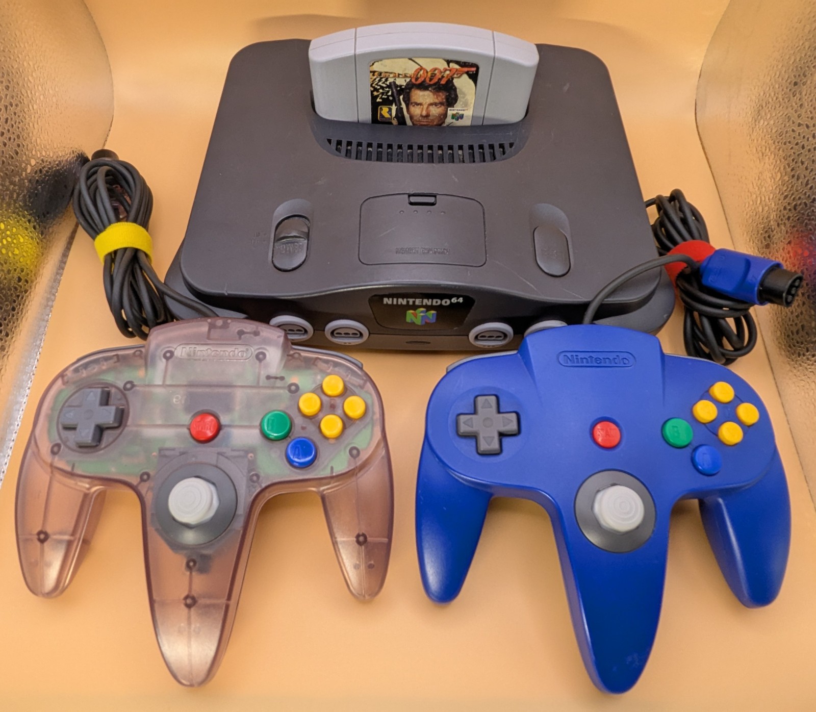 Nintendo 64 Bundle, 4 Controllers w 8BitDo Sticks, 2 Games, MemPak, Summer Cart