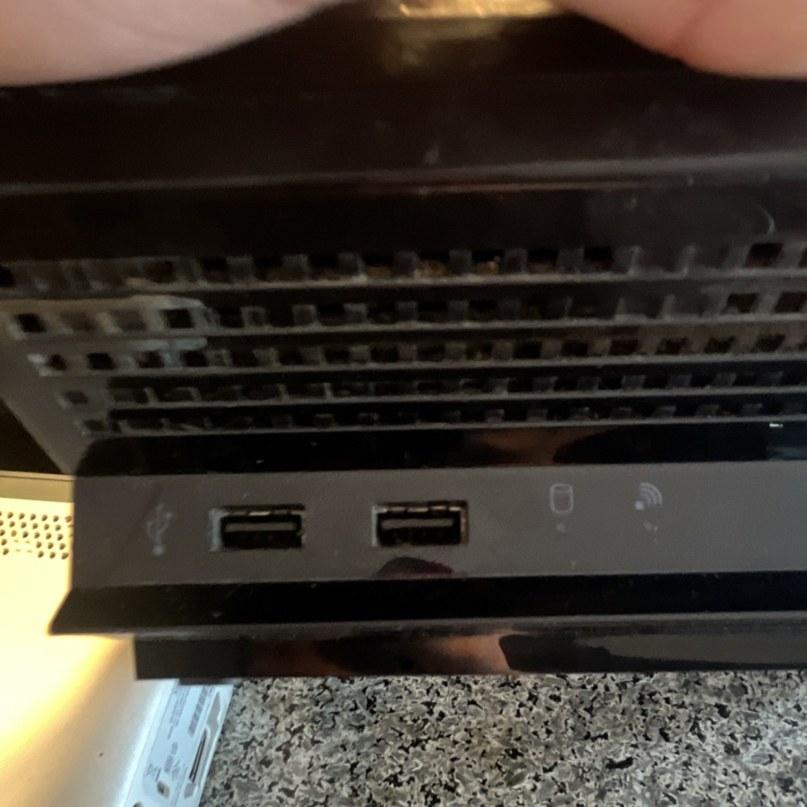 Sony PlayStation 3 Console Black HDMI USB Ethernet