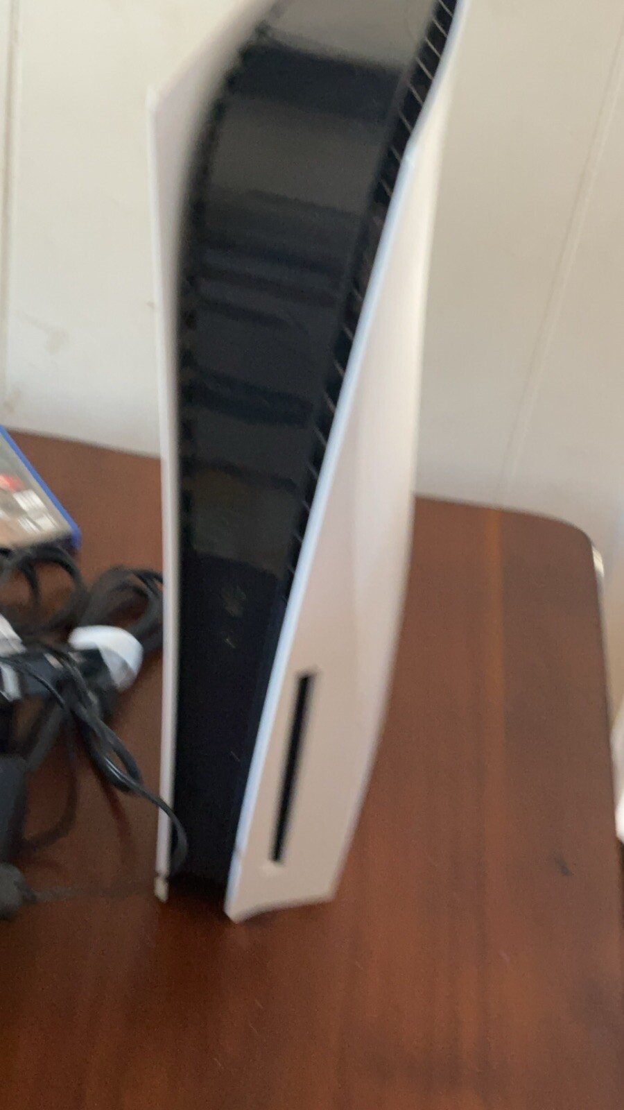 Sony PlayStation 5 Disc Console – White + 7.9 Terabyte + Controller + Game