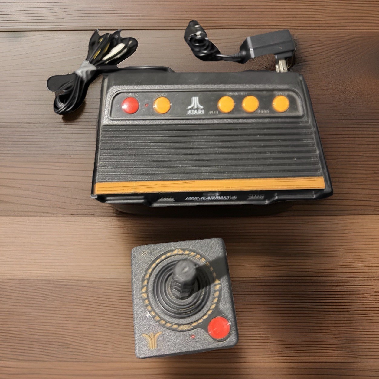 Atari Flashback 4 Classic Game Console & 1 Wireless Joystick Controller Power